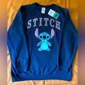 Brand new super cute stitch sweatshirt